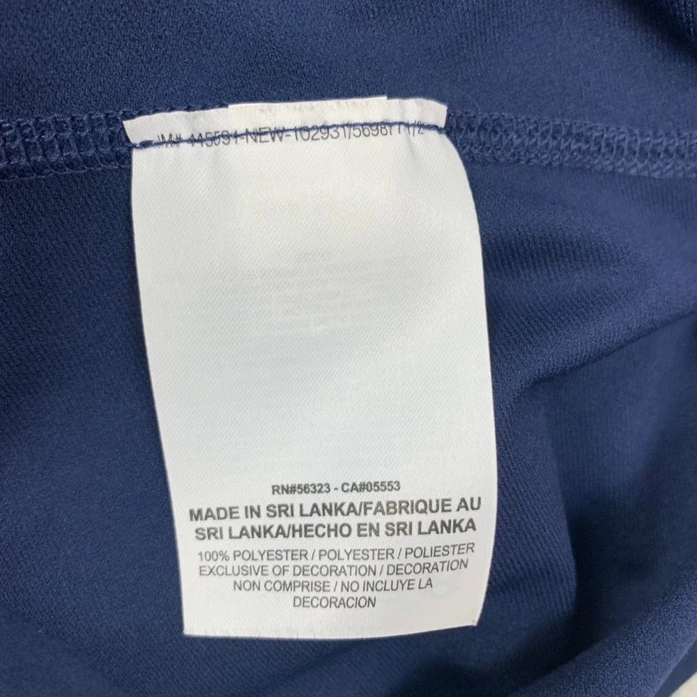 Nike NFL Dallas Cowboys Men's XL Navy Blue Dri-FIT Quarter Zip Pullover